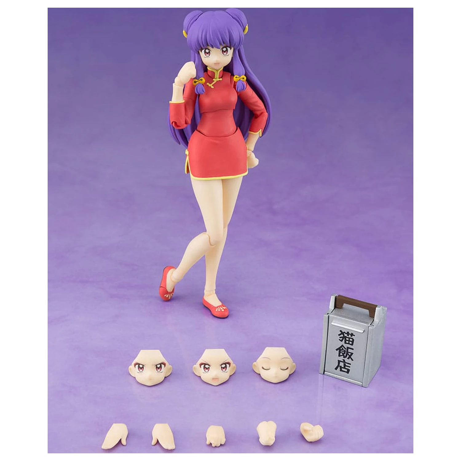 Ranma 1/2 S.H. Figuarts akcijska figura Shampoo 13 cm fotografija izdelka