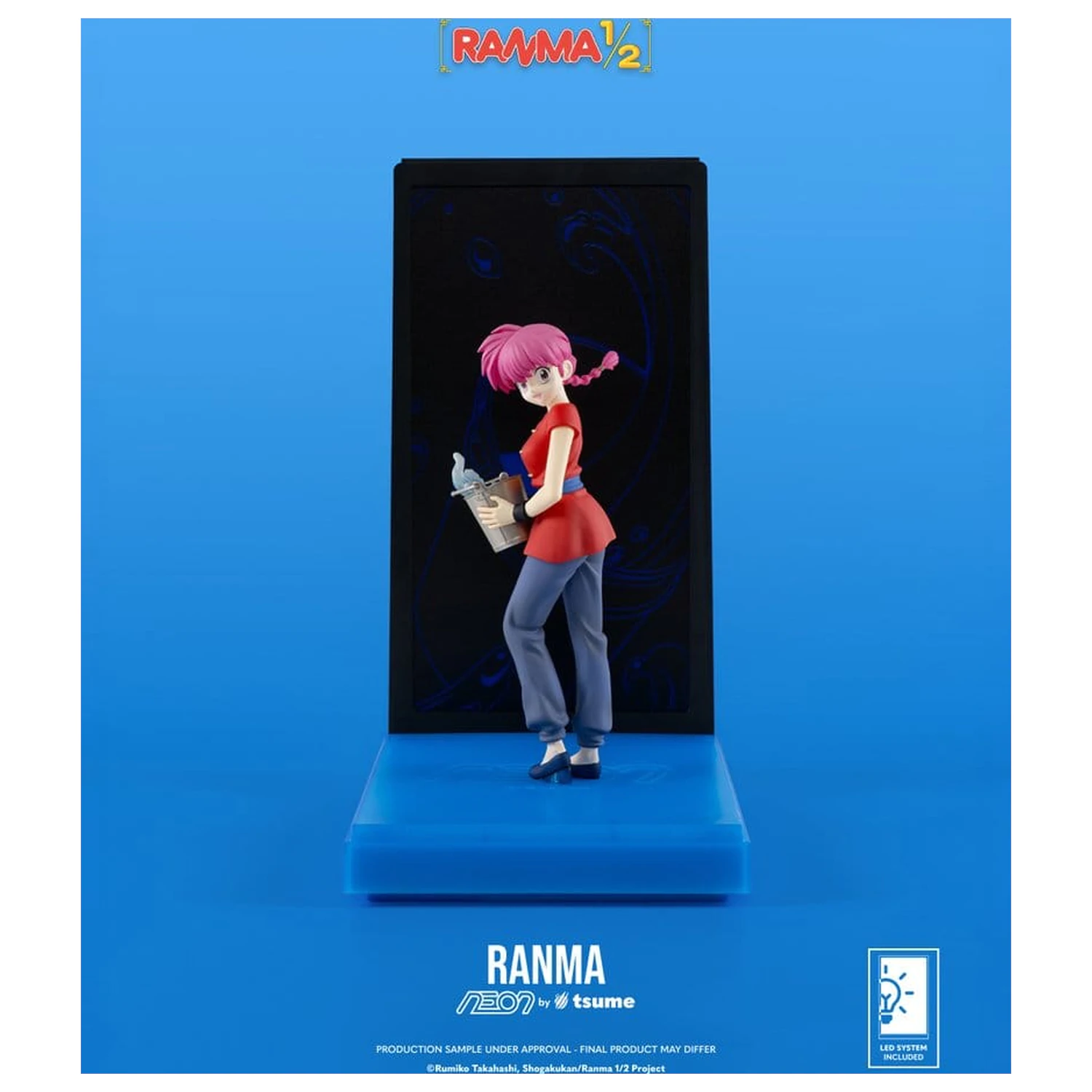 Ranma Neon Figura 1/9 Ranma Saotome Girl 20 cm fotografija izdelka