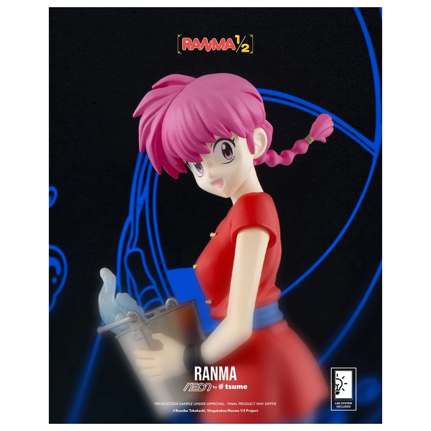 Ranma Neon Figura 1/9 Ranma Saotome Girl 20 cm fotografija izdelka