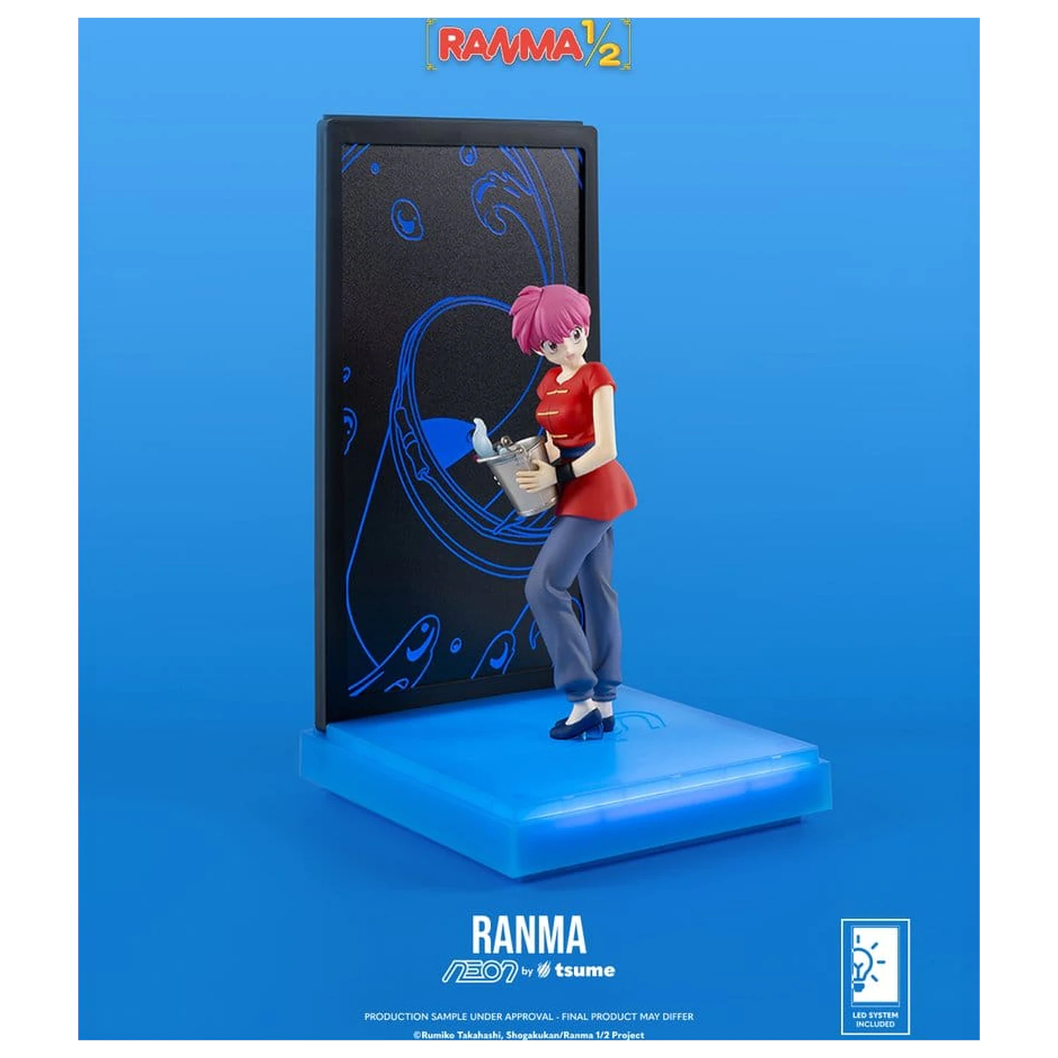 Ranma Neon Figura 1/9 Ranma Saotome Girl 20 cm fotografija izdelka