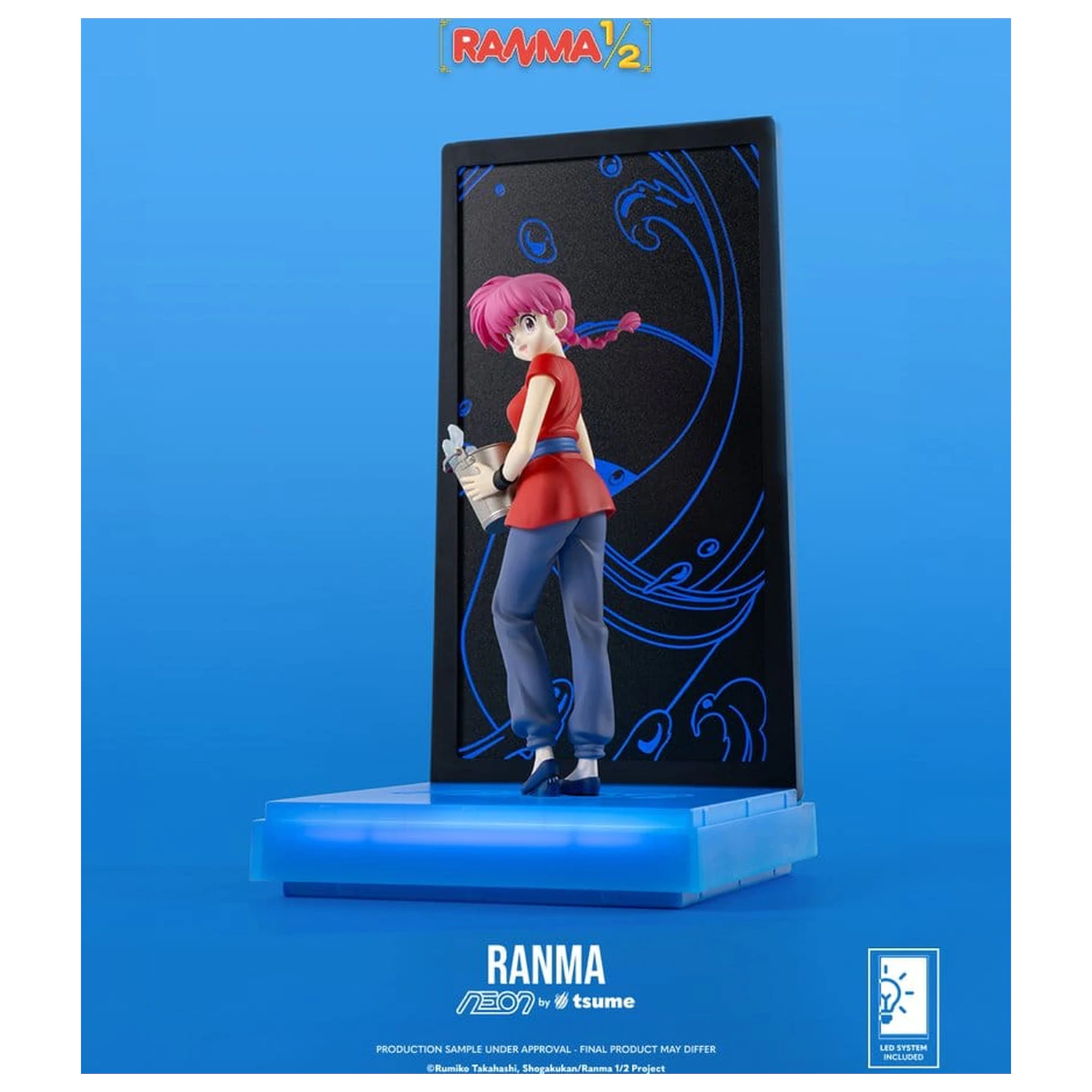 Ranma Neon Figura 1/9 Ranma Saotome Girl 20 cm fotografija izdelka