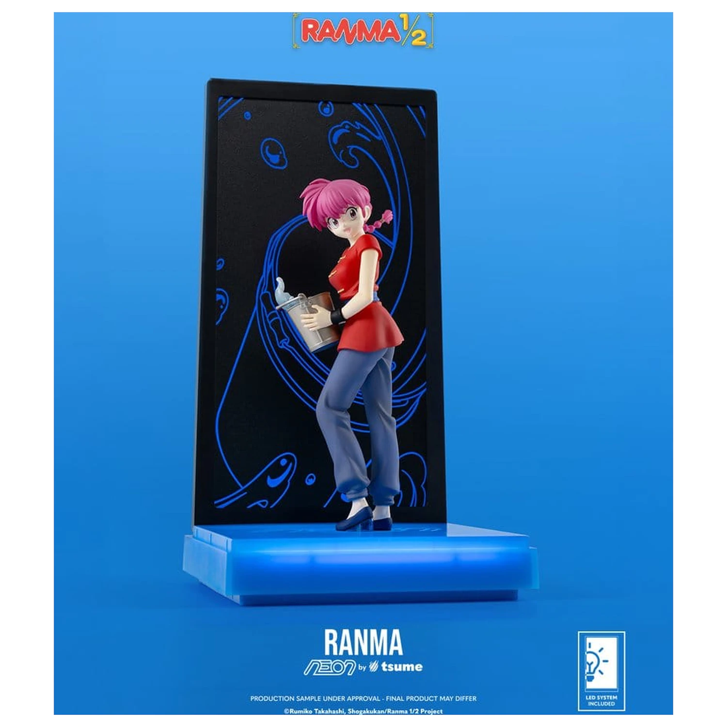 Ranma Neon Figura 1/9 Ranma Saotome Girl 20 cm fotografija izdelka