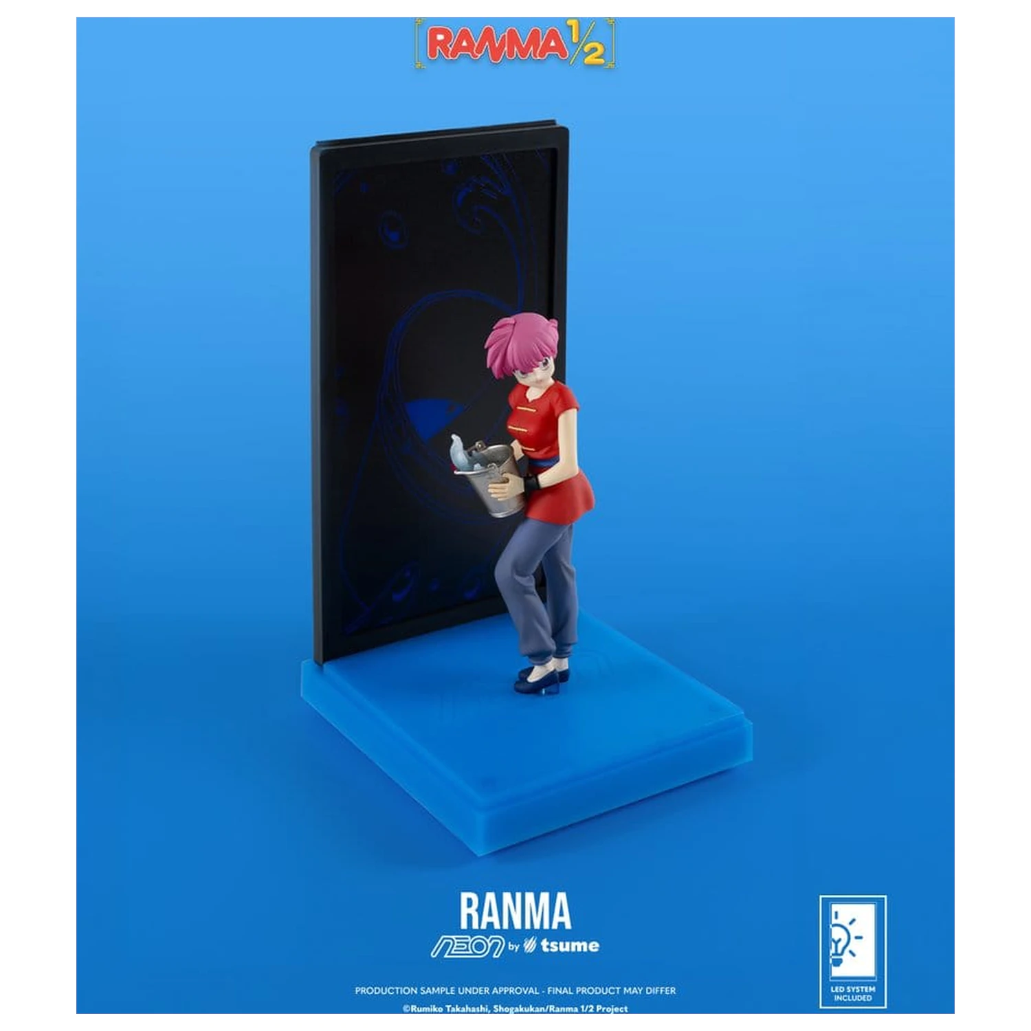 Ranma Neon Figura 1/9 Ranma Saotome Girl 20 cm fotografija izdelka
