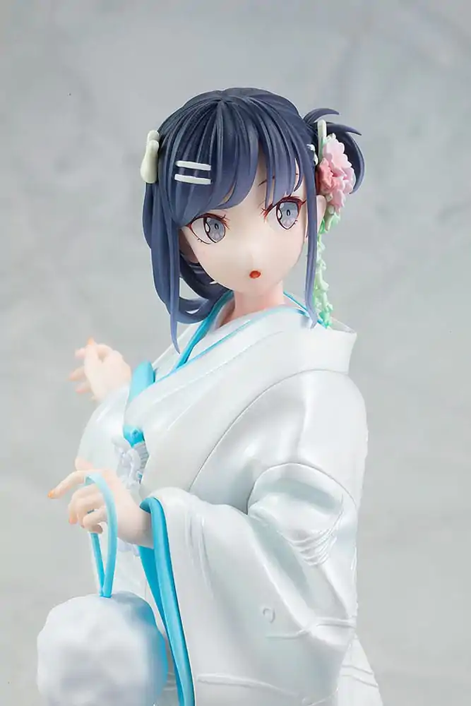 Rascal Does Not Dream of a Bunny Girl Senpai Kip 1/7 Mai Sakurajima White Kimono Ver. 23 cm fotografija izdelka