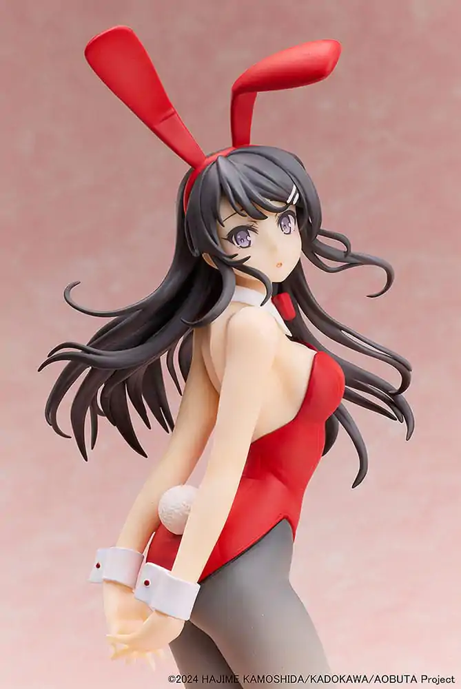 Rascal Does Not Dream of Bunny Girl Senpai Kip 1/7 Mai Sakurajima Red Bunny Girl Ver. 27 cm fotografija izdelka