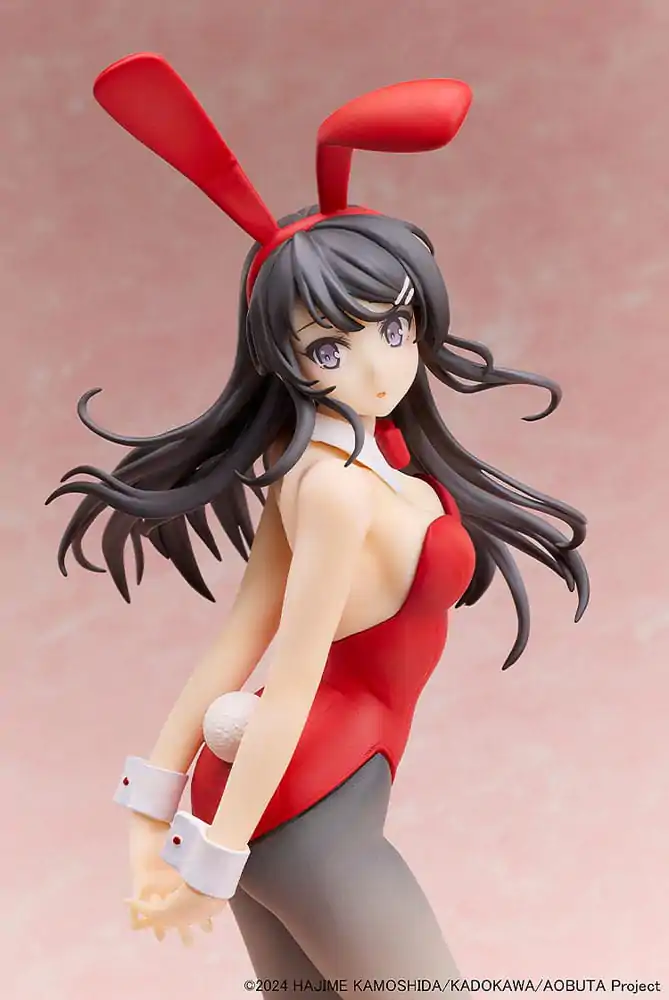 Rascal Does Not Dream of Bunny Girl Senpai Kip 1/7 Mai Sakurajima Red Bunny Girl Ver. 27 cm fotografija izdelka