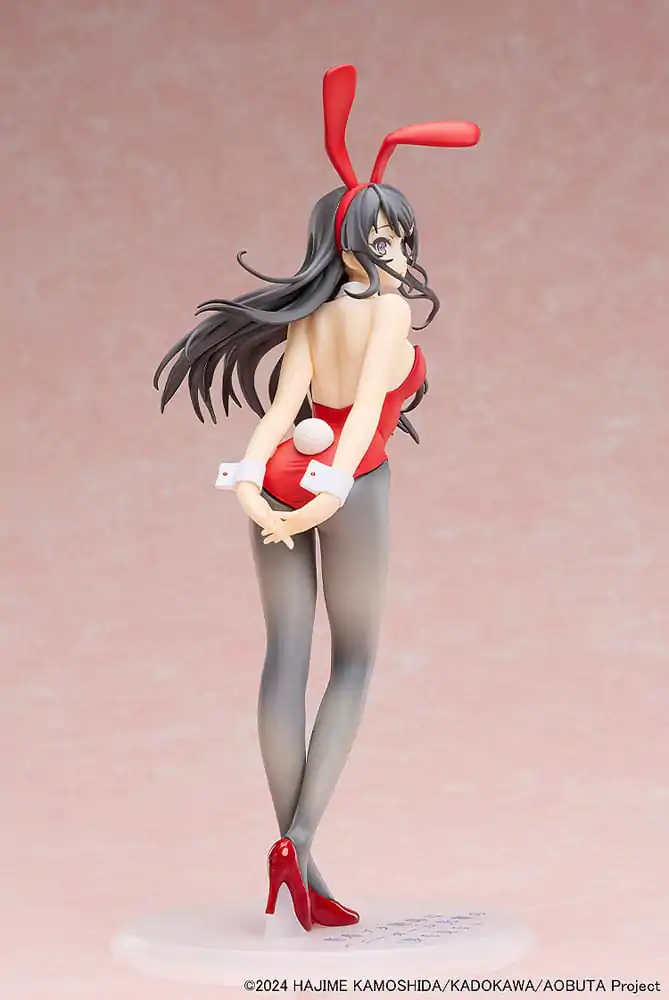 Rascal Does Not Dream of Bunny Girl Senpai Kip 1/7 Mai Sakurajima Red Bunny Girl Ver. 27 cm fotografija izdelka