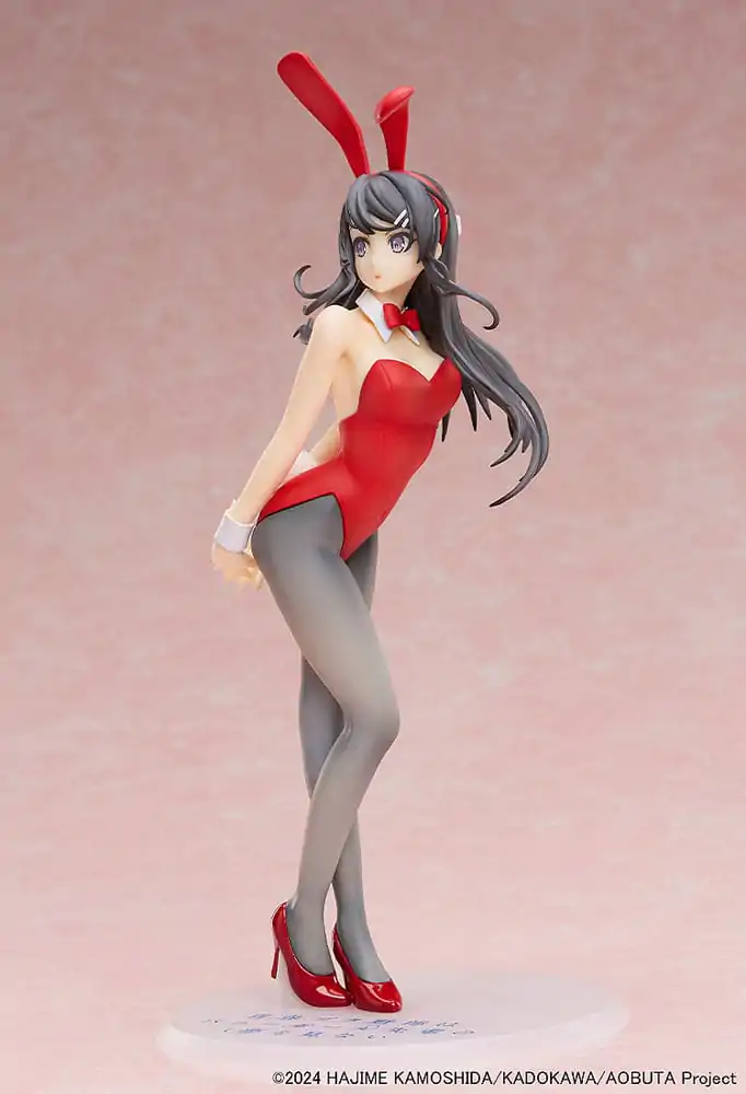Rascal Does Not Dream of Bunny Girl Senpai Kip 1/7 Mai Sakurajima Red Bunny Girl Ver. 27 cm fotografija izdelka