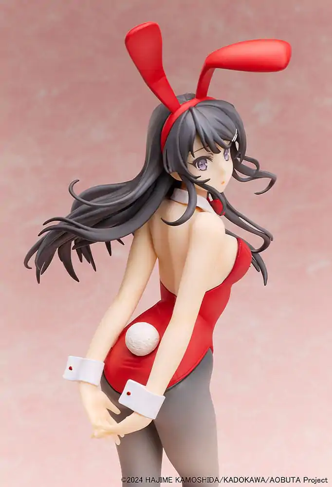 Rascal Does Not Dream of Bunny Girl Senpai Kip 1/7 Mai Sakurajima Red Bunny Girl Ver. 27 cm fotografija izdelka