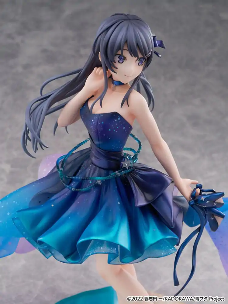 Rascal Does Not Dream of Bunny Girl Senpai PVC socha 1/7 Mai Sakurajima Starry night sky Ver. 25 cm fotografija izdelka