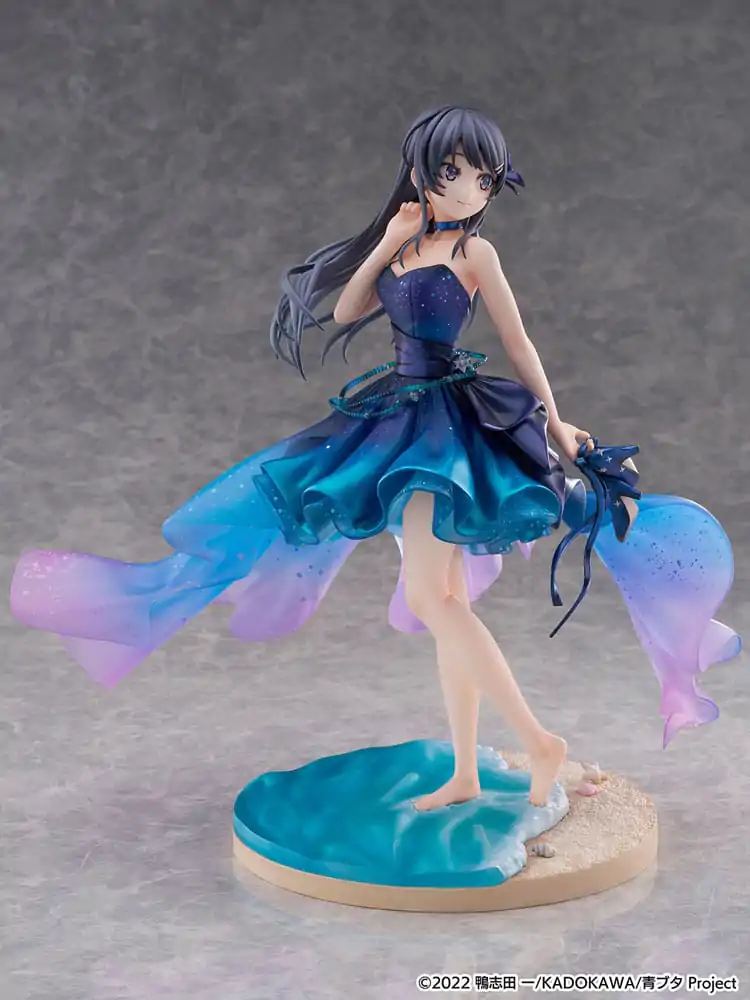 Rascal Does Not Dream of Bunny Girl Senpai PVC socha 1/7 Mai Sakurajima Starry night sky Ver. 25 cm fotografija izdelka