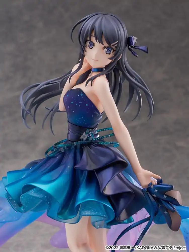 Rascal Does Not Dream of Bunny Girl Senpai PVC socha 1/7 Mai Sakurajima Starry night sky Ver. 25 cm fotografija izdelka