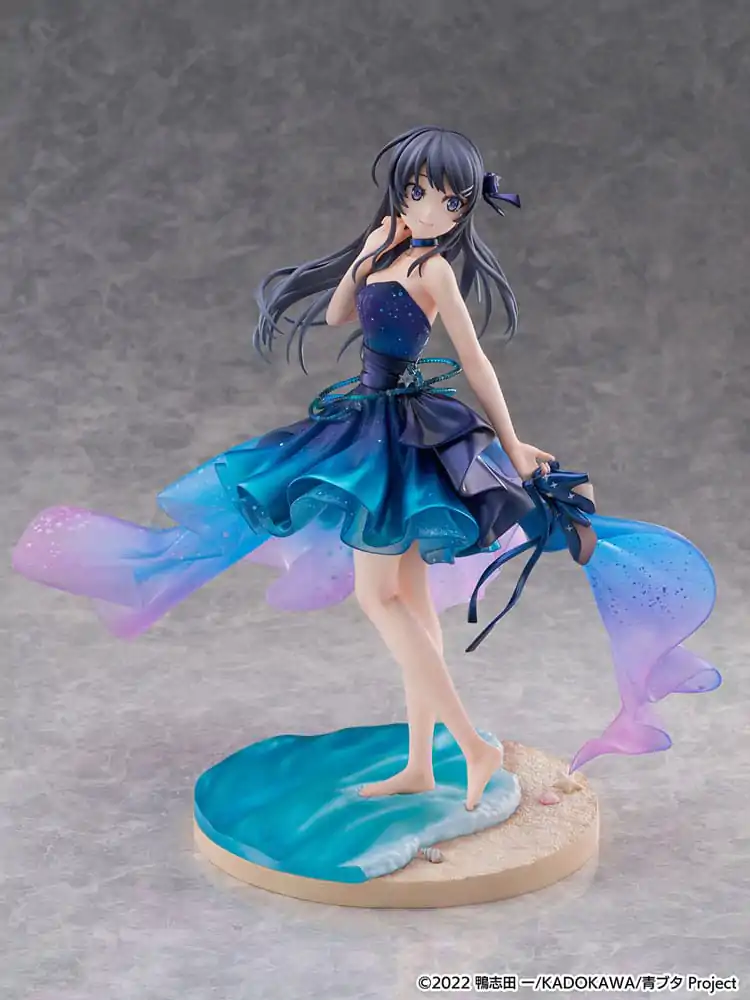 Rascal Does Not Dream of Bunny Girl Senpai PVC socha 1/7 Mai Sakurajima Starry night sky Ver. 25 cm fotografija izdelka