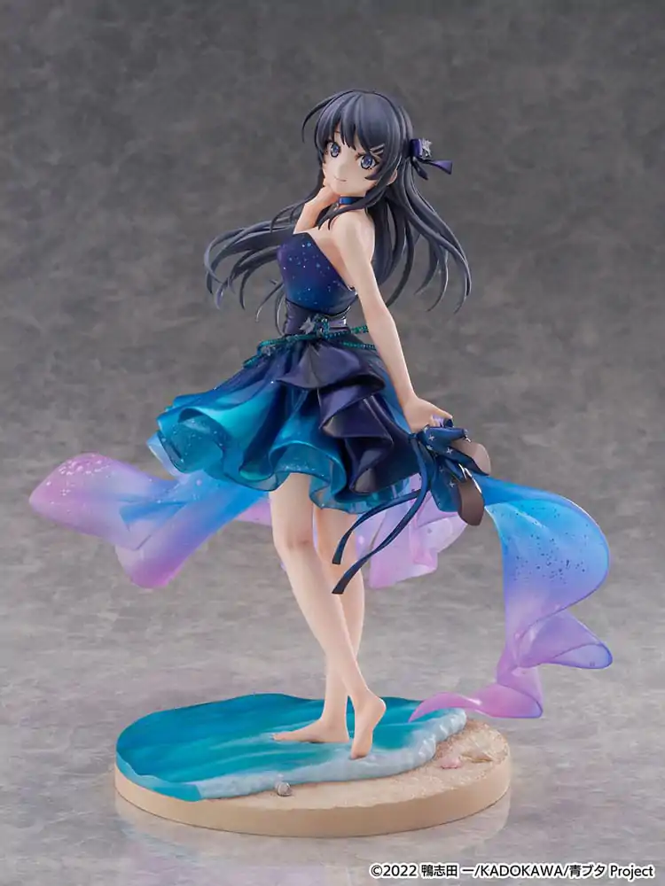 Rascal Does Not Dream of Bunny Girl Senpai PVC socha 1/7 Mai Sakurajima Starry night sky Ver. 25 cm fotografija izdelka