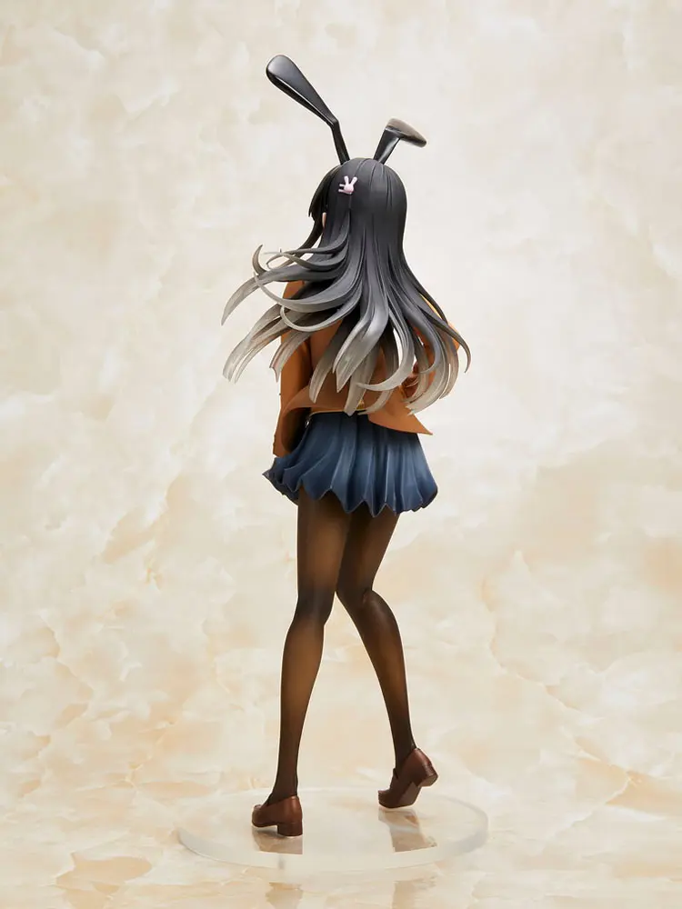 Rascal Does Not Dream of Bunny Girl Senpai Mai Sakurajima Šolska Uniforma Zajčica Verzija 20 cm fotografija izdelka