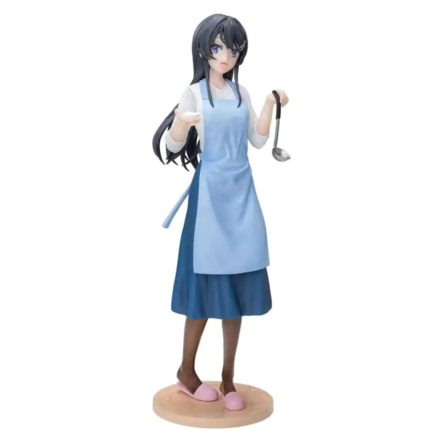Rascal Does Not Dream of Bunny Girl Senpai Luminasta PVC kip Mai Sakurajima Apron 14 cm fotografija izdelka