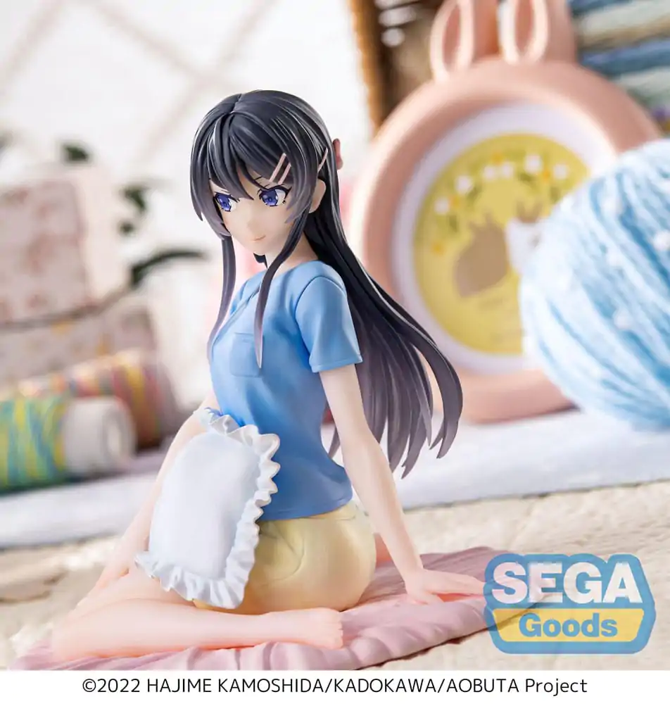 Rascal Does Not Dream of Bunny Girl Senpai Luminasta PVC Kip Mai Sakurajima Pajamas 14 cm fotografija izdelka