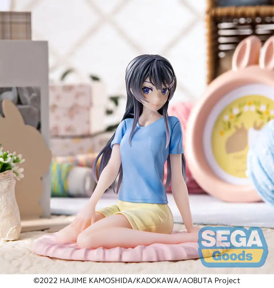 Rascal Does Not Dream of Bunny Girl Senpai Luminasta PVC Kip Mai Sakurajima Pajamas 14 cm fotografija izdelka