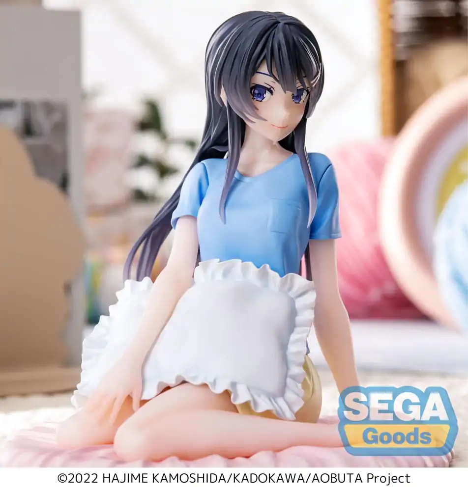Rascal Does Not Dream of Bunny Girl Senpai Luminasta PVC Kip Mai Sakurajima Pajamas 14 cm fotografija izdelka