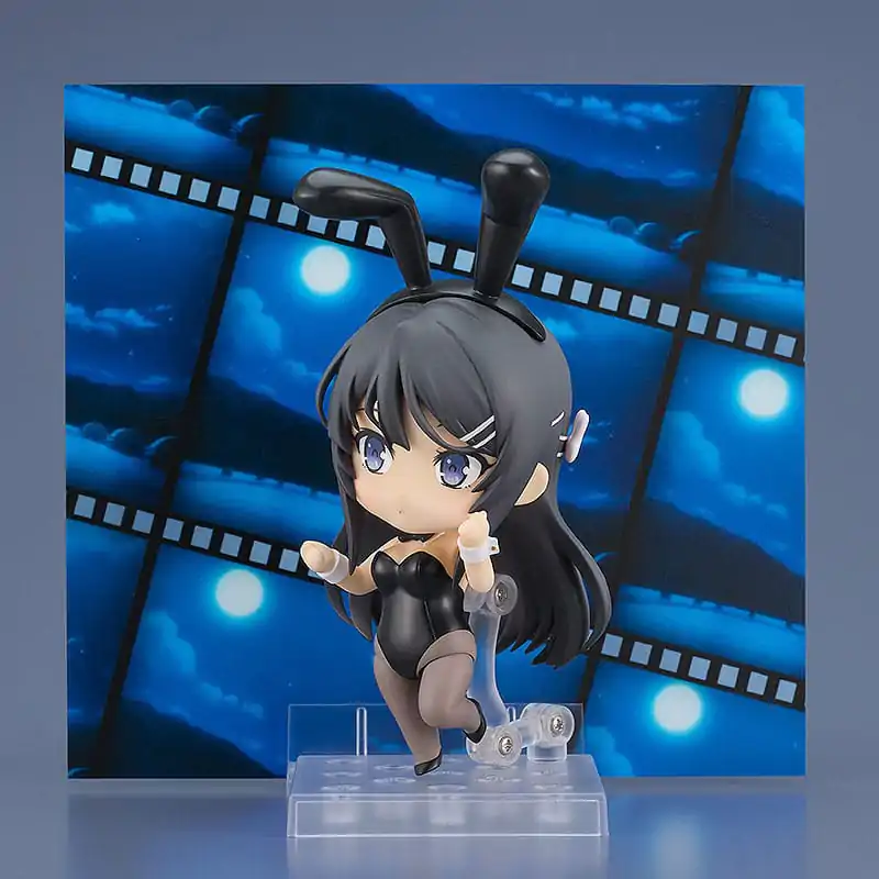 Rascal Does Not Dream of Bunny Girl Senpai Nendoroid akcijska figura Mai Sakurajima: Bunny Girl verzija 10 cm fotografija izdelka