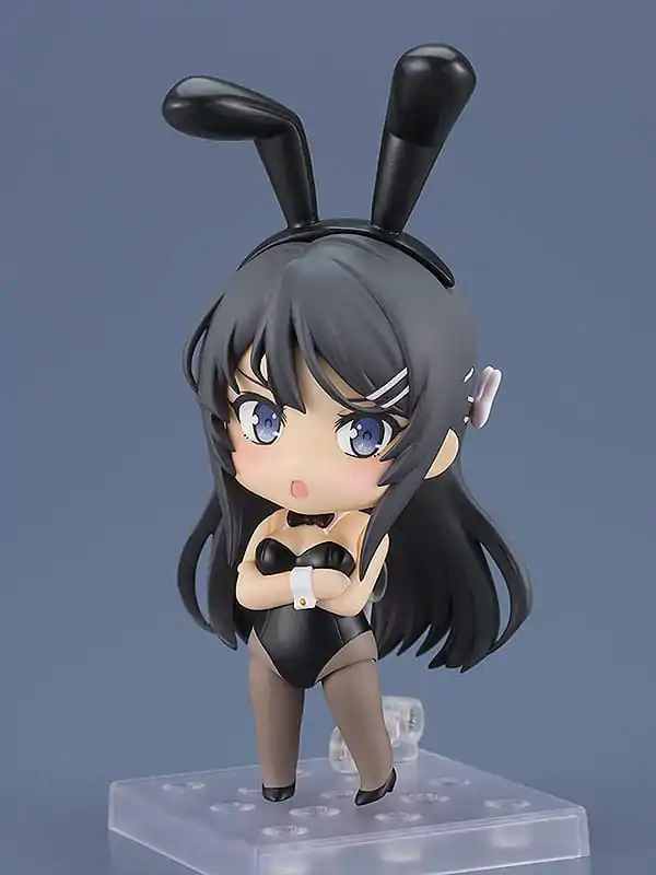 Rascal Does Not Dream of Bunny Girl Senpai Nendoroid akcijska figura Mai Sakurajima: Bunny Girl verzija 10 cm fotografija izdelka