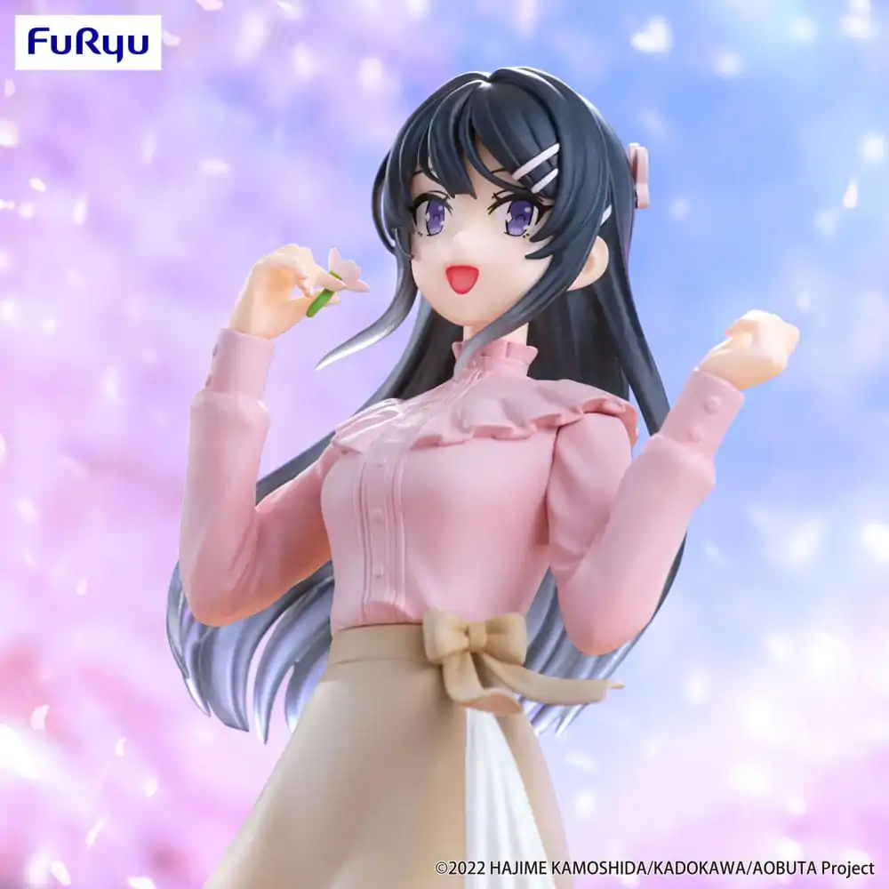 Rascal Does Not Dream of Bunny Girl Senpai Trio-Try-iT PVC kip Mai Sakurajima Spring Outfit Ver. 21 cm fotografija izdelka