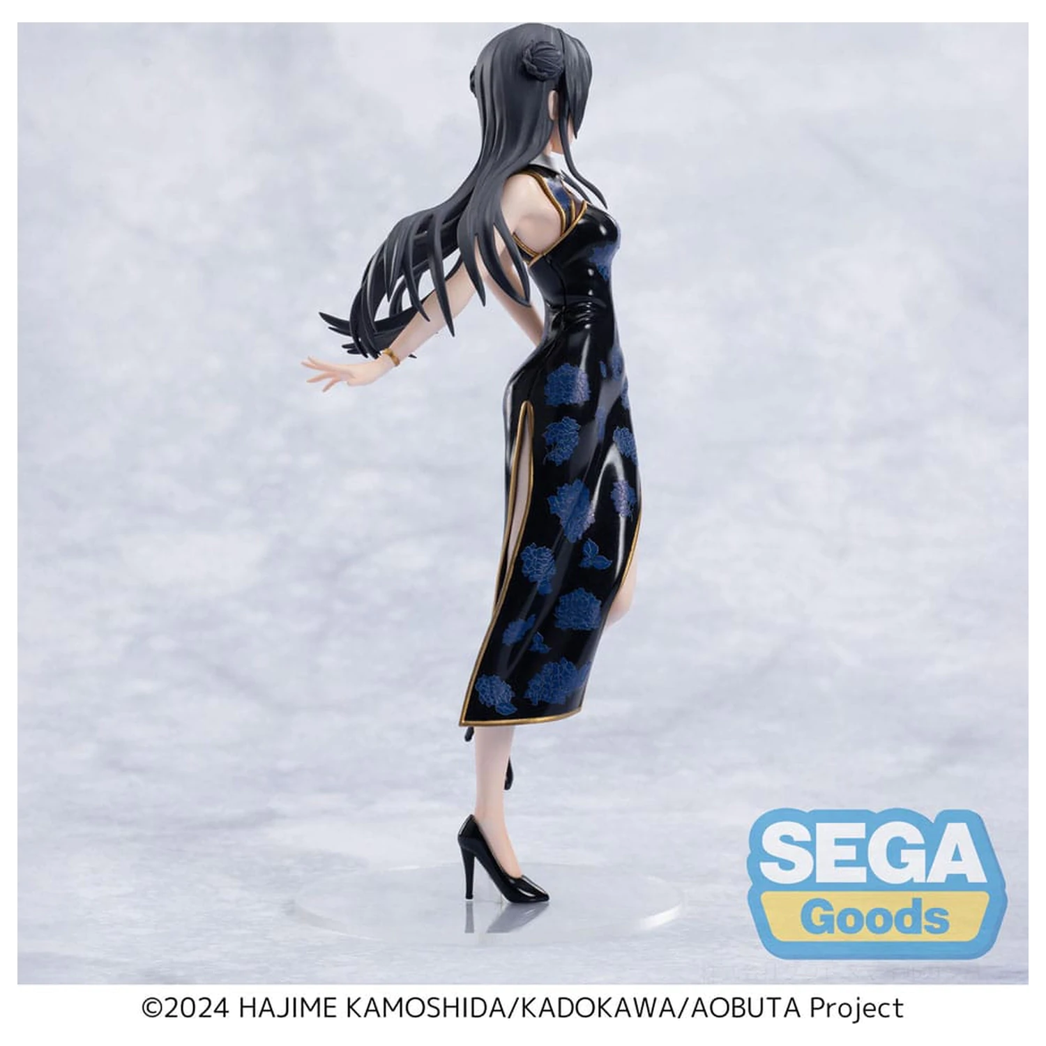 Rascal Does Not Dream Series XStellar PVC Kip Mai Sakurajima Chinese Dress 22 cm fotografija izdelka