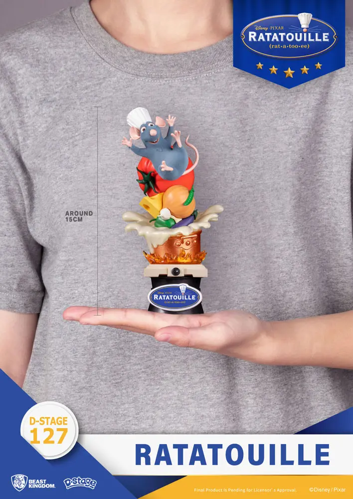 Ratatouille D-Stage PVC Diorama Remy 15 cm fotografija izdelka