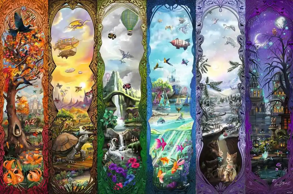 Ravensburger Puzzle The Six Portals (7000 kosov) fotografija izdelka