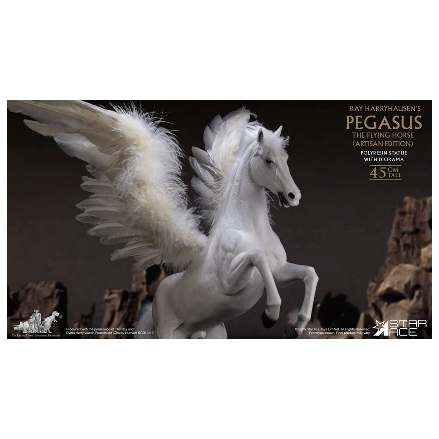 Ray Harryhausen diorama 1/6 Pegasus The Flying Horse (Artisan Edition) 50 centimetrov fotografija izdelka