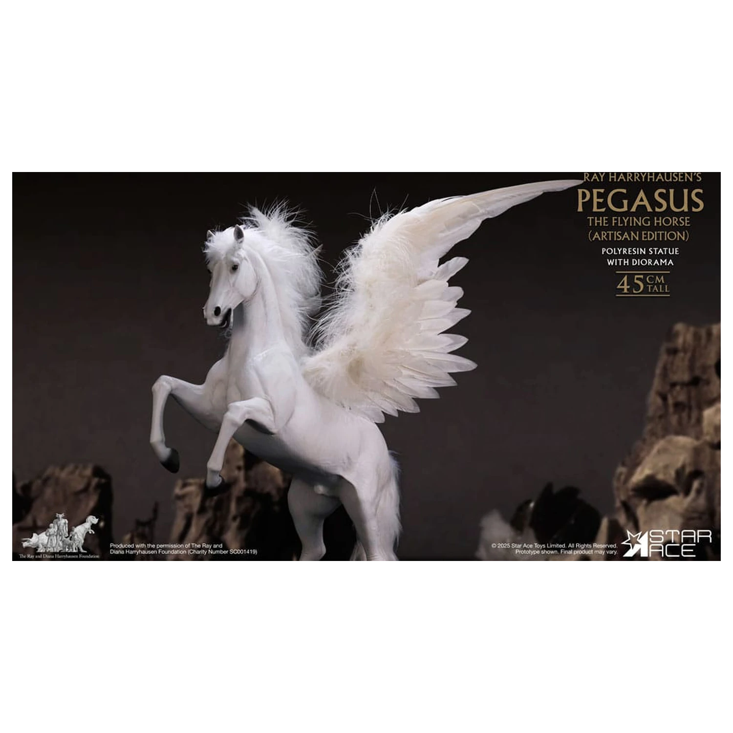 Ray Harryhausen diorama 1/6 Pegasus The Flying Horse (Artisan Edition) 50 centimetrov fotografija izdelka