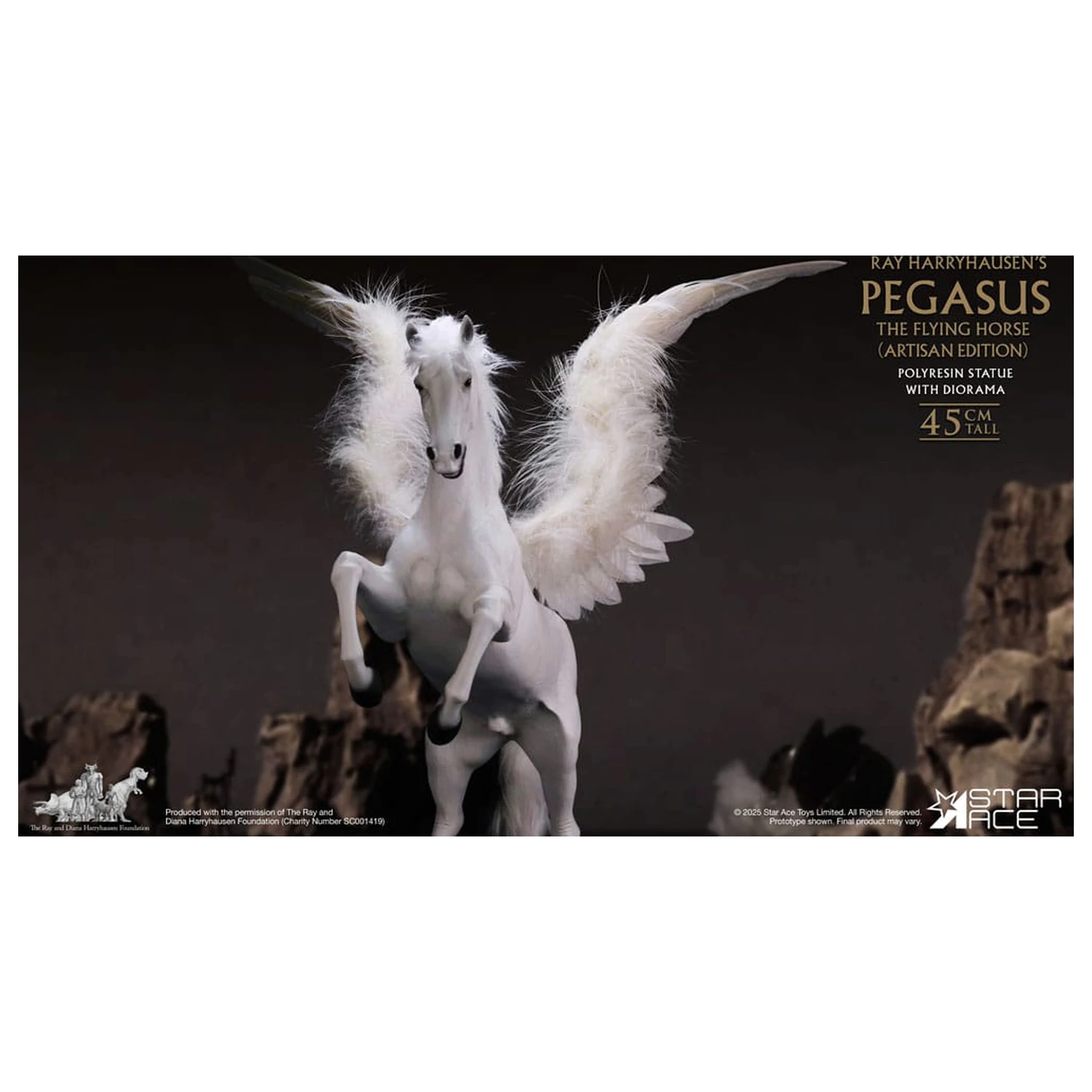 Ray Harryhausen diorama 1/6 Pegasus The Flying Horse (Artisan Edition) 50 centimetrov fotografija izdelka