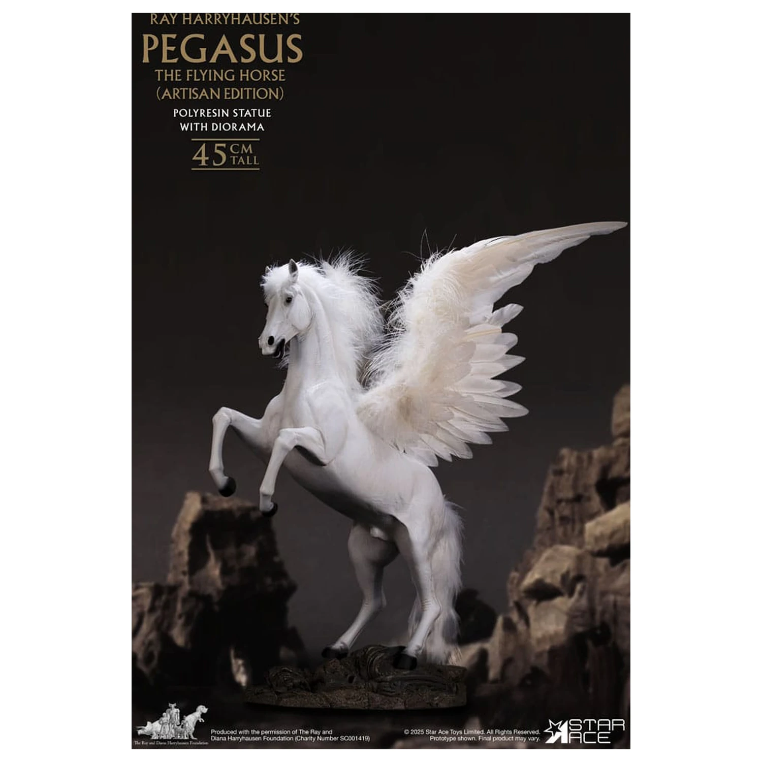Ray Harryhausen diorama 1/6 Pegasus The Flying Horse (Artisan Edition) 50 centimetrov fotografija izdelka