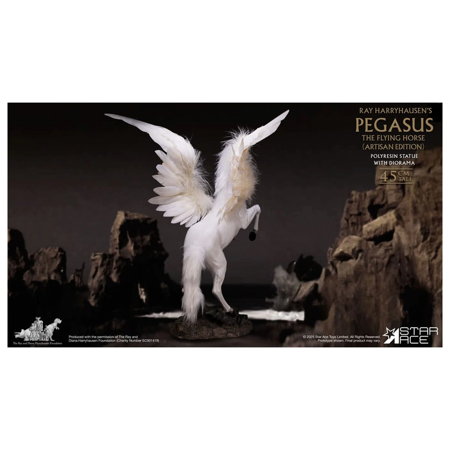 Ray Harryhausen diorama 1/6 Pegasus The Flying Horse (Artisan Edition) 50 centimetrov fotografija izdelka
