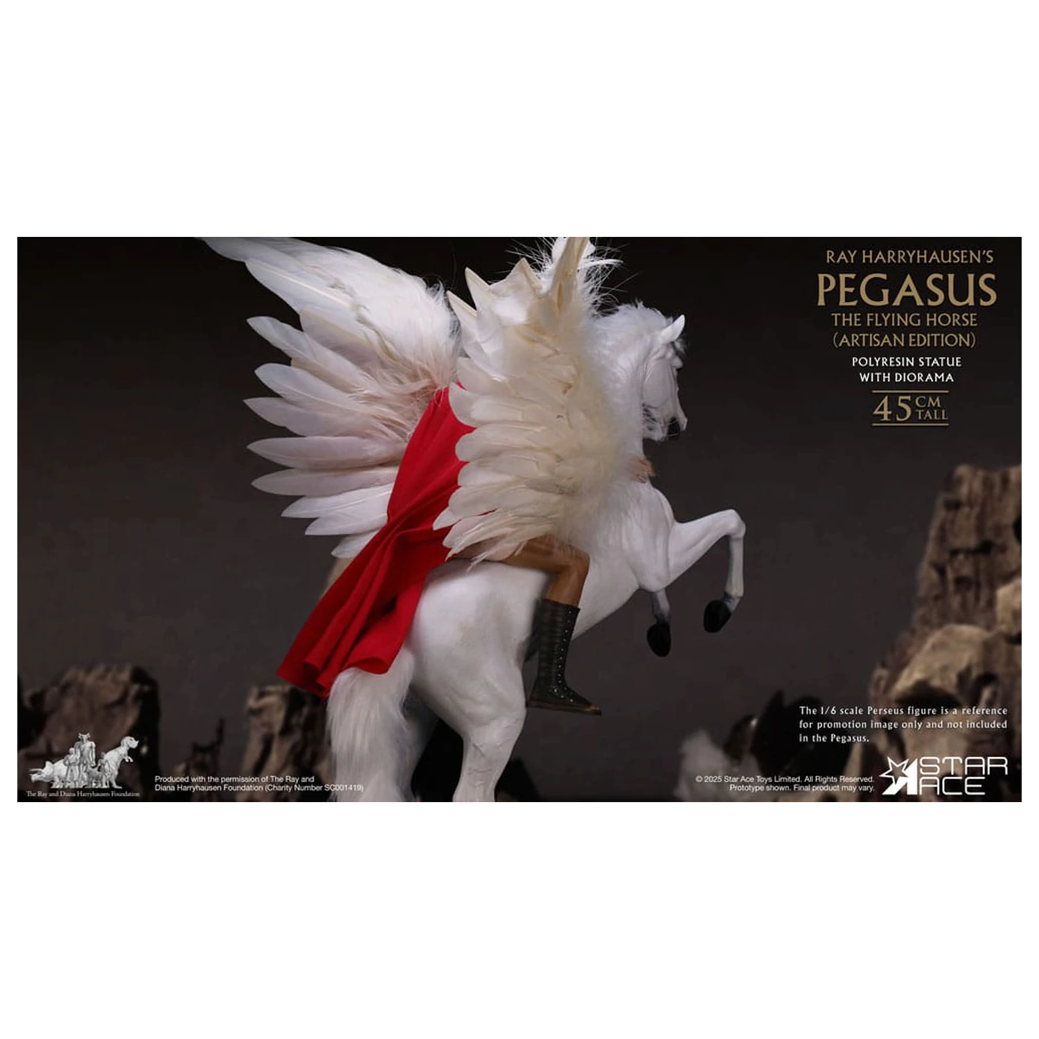Ray Harryhausen diorama 1/6 Pegasus The Flying Horse (Artisan Edition) 50 centimetrov fotografija izdelka
