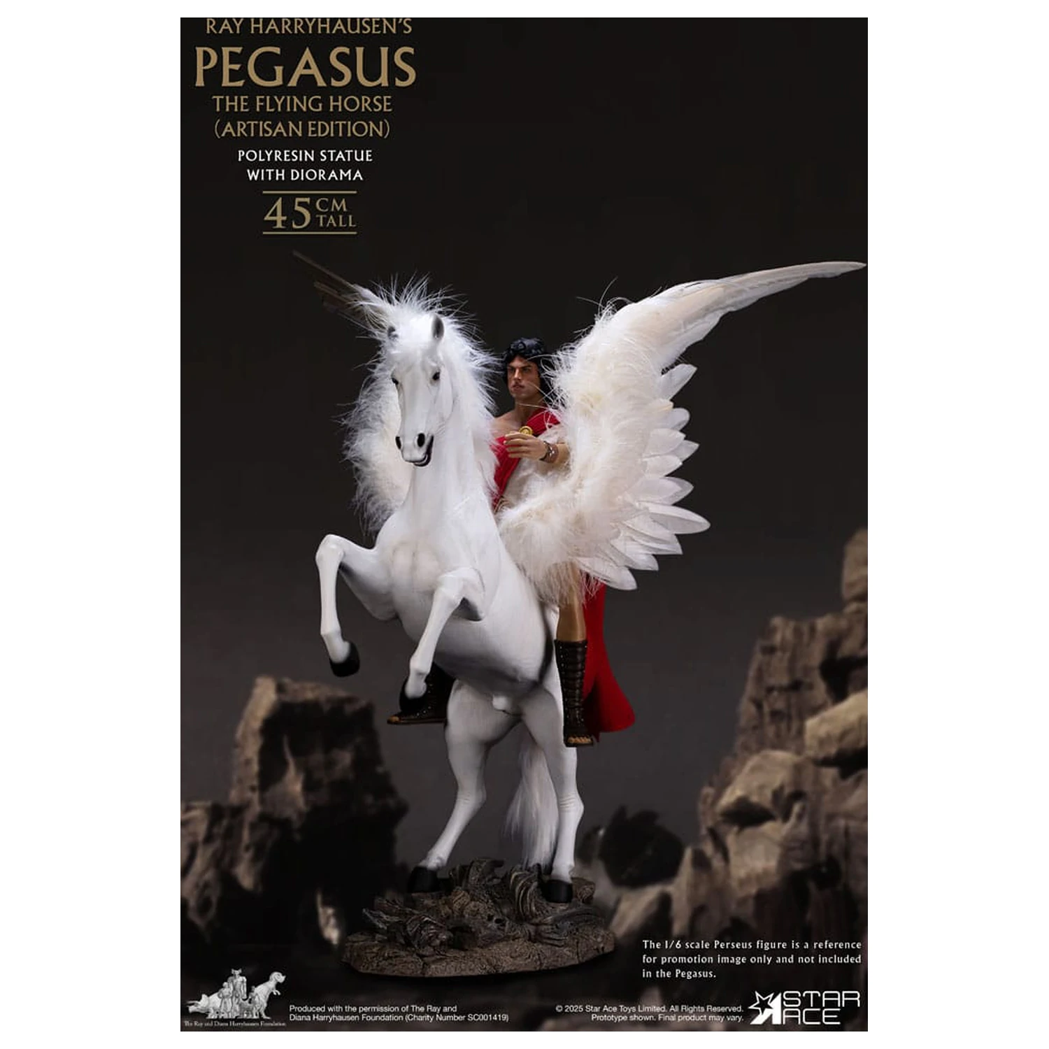Ray Harryhausen diorama 1/6 Pegasus The Flying Horse (Artisan Edition) 50 centimetrov fotografija izdelka