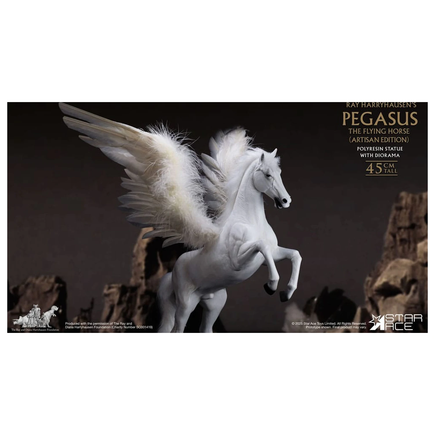 Ray Harryhausen diorama 1/6 Pegasus The Flying Horse (Artisan Edition) 50 centimetrov fotografija izdelka
