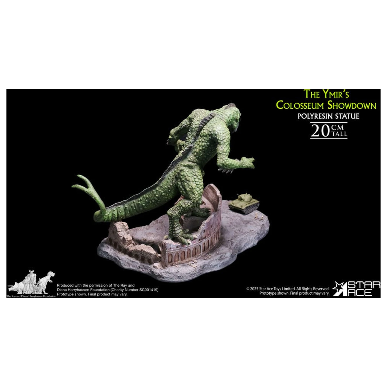 Ray Harryhausen Diorama 1/8 Kolosejski obračun Ymirja 20 cm fotografija izdelka