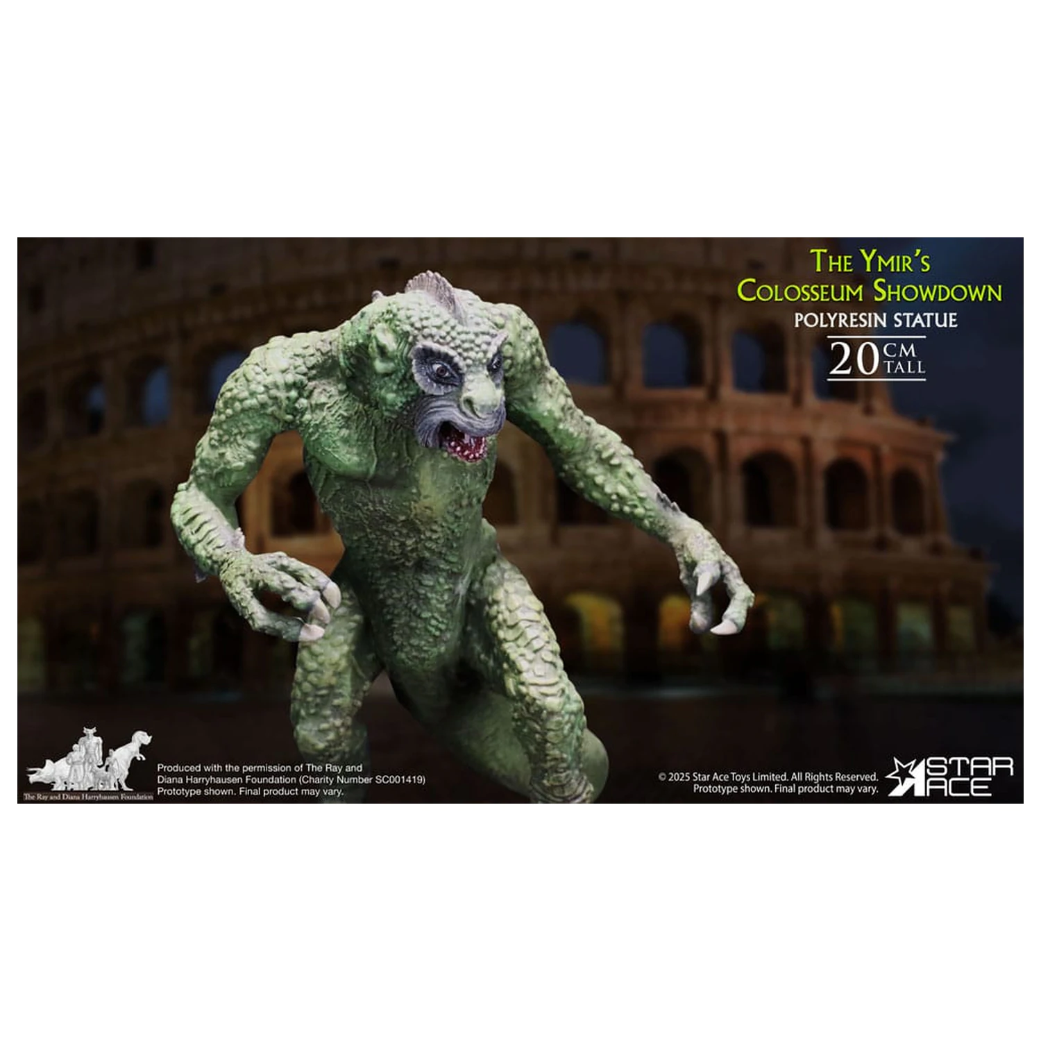 Ray Harryhausen Diorama 1/8 Kolosejski obračun Ymirja 20 cm fotografija izdelka