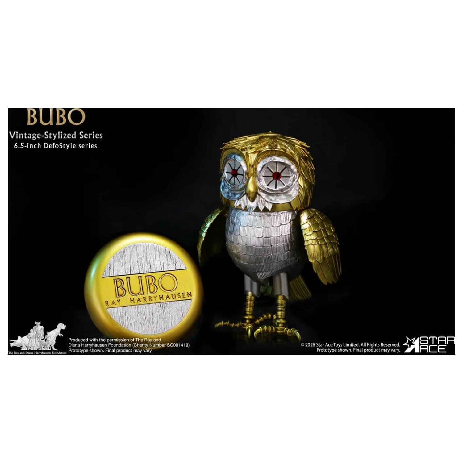 Ray Harryhausen Collection DefoStyle kip iz mehkega vinila Bubo 17 cm fotografija izdelka