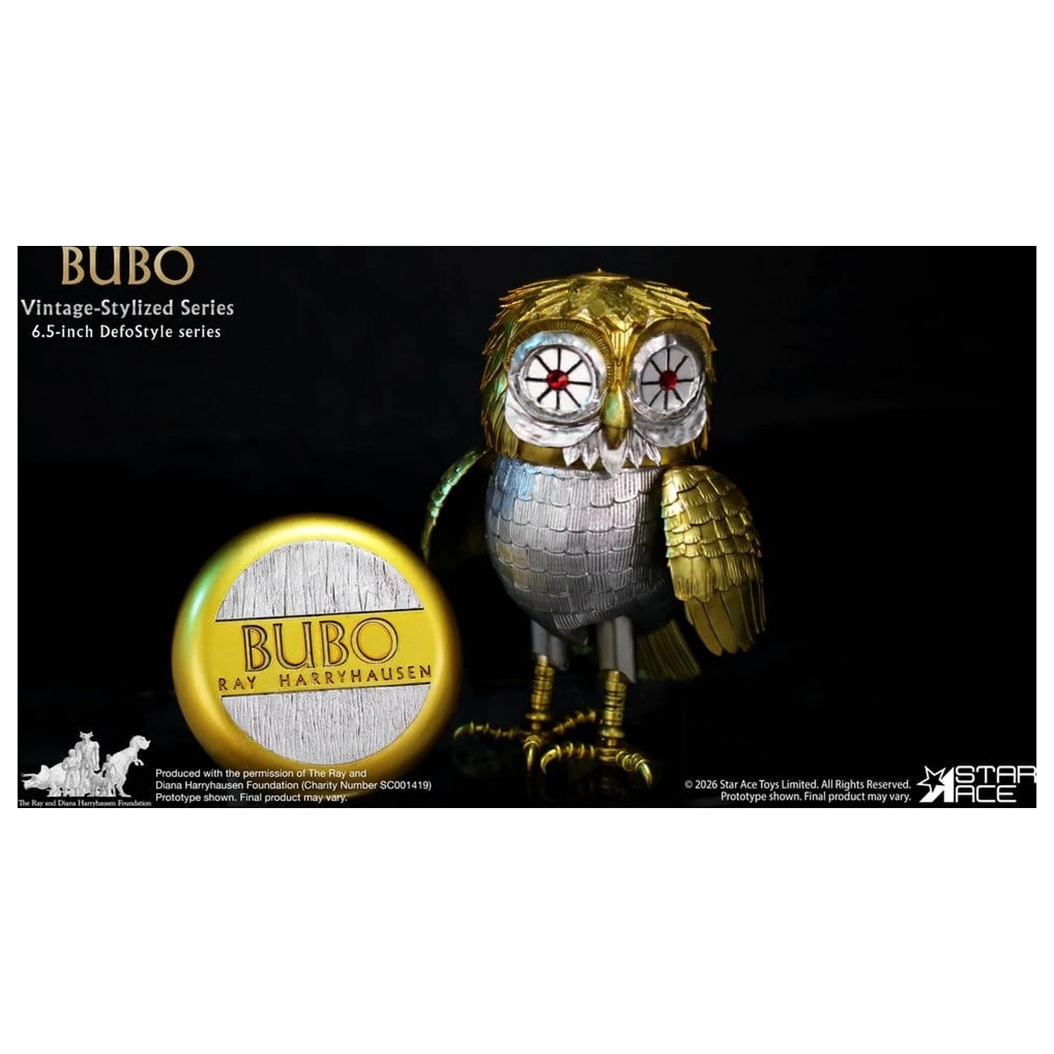 Ray Harryhausen Collection DefoStyle kip iz mehkega vinila Bubo 17 cm fotografija izdelka