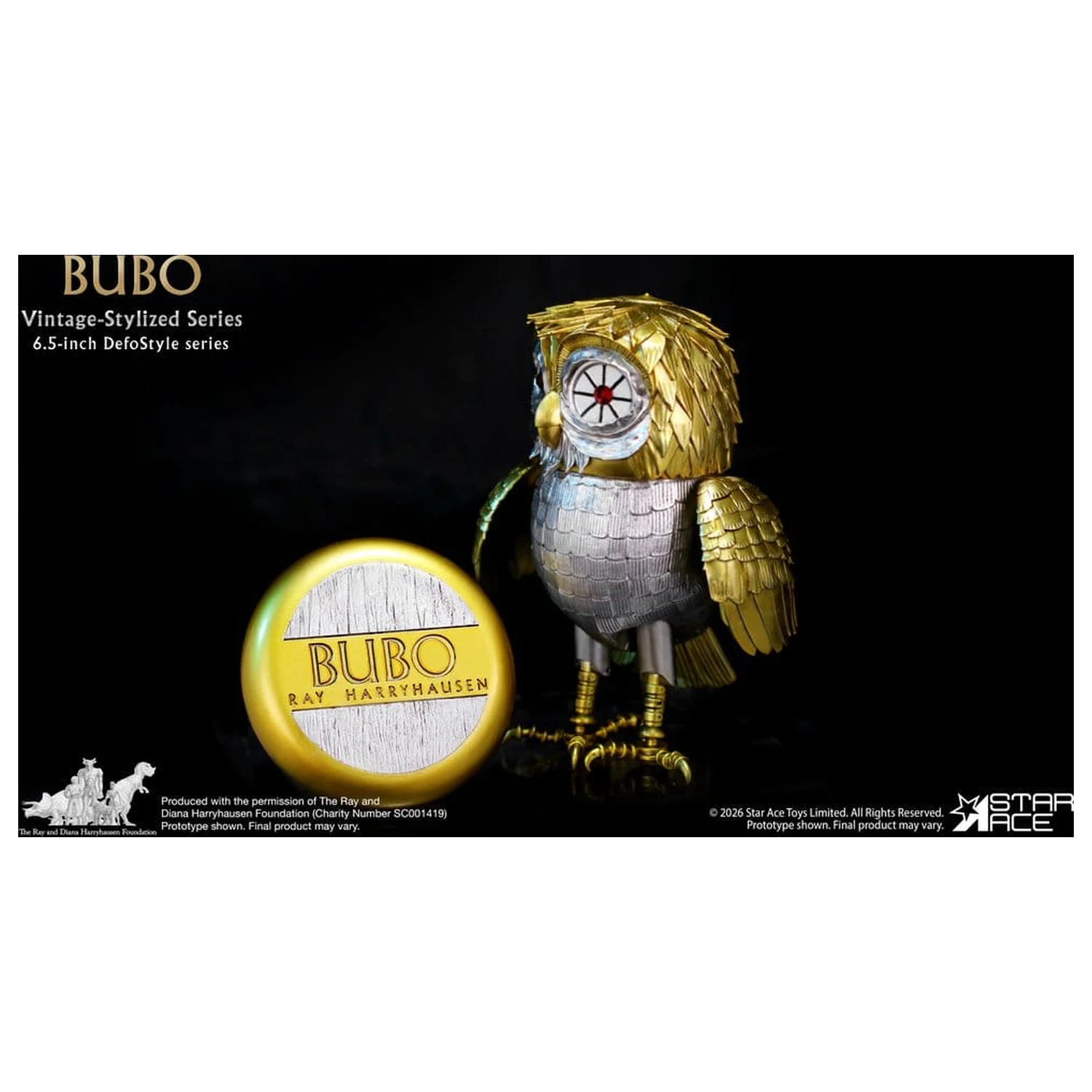 Ray Harryhausen Collection DefoStyle kip iz mehkega vinila Bubo 17 cm fotografija izdelka