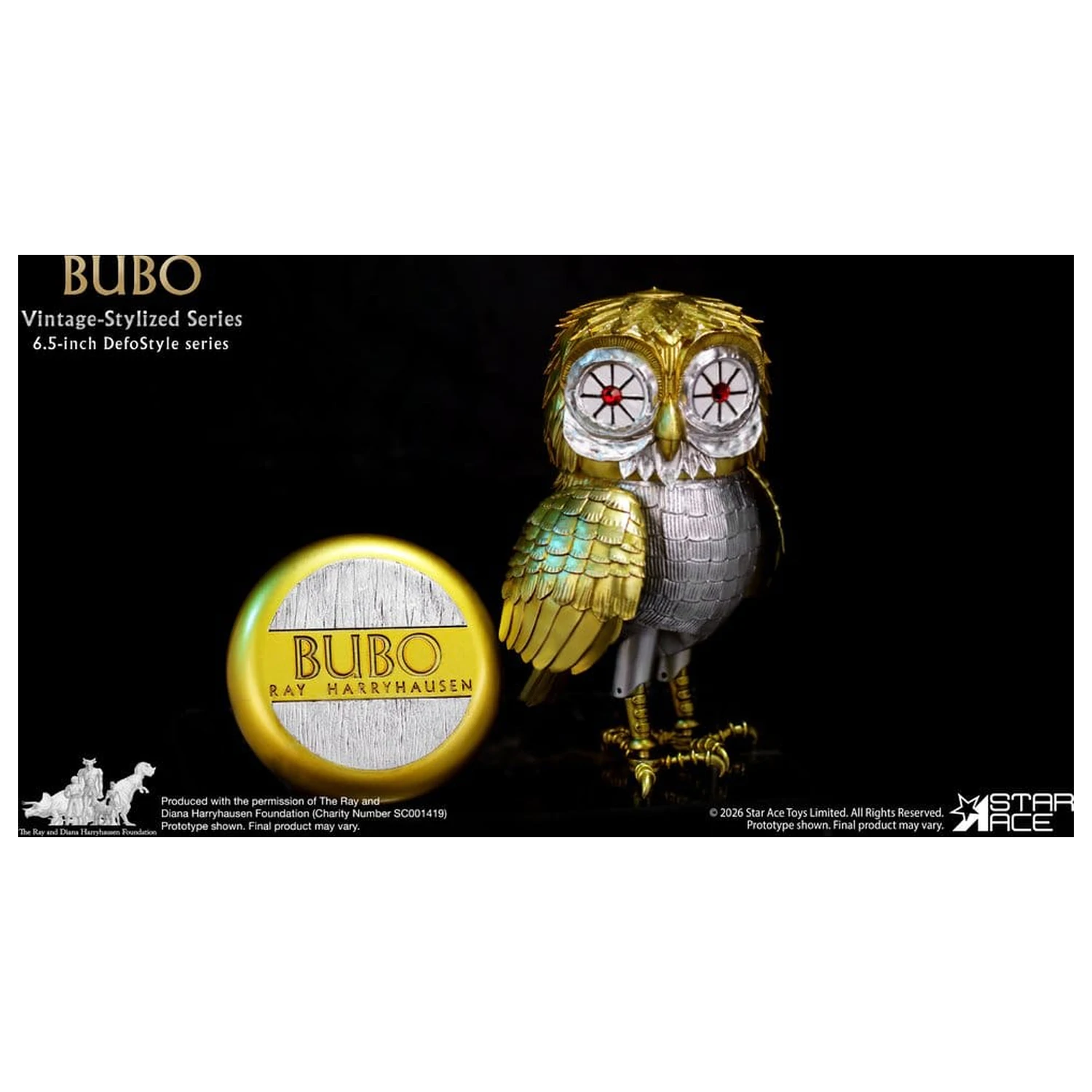 Ray Harryhausen Collection DefoStyle kip iz mehkega vinila Bubo 17 cm fotografija izdelka