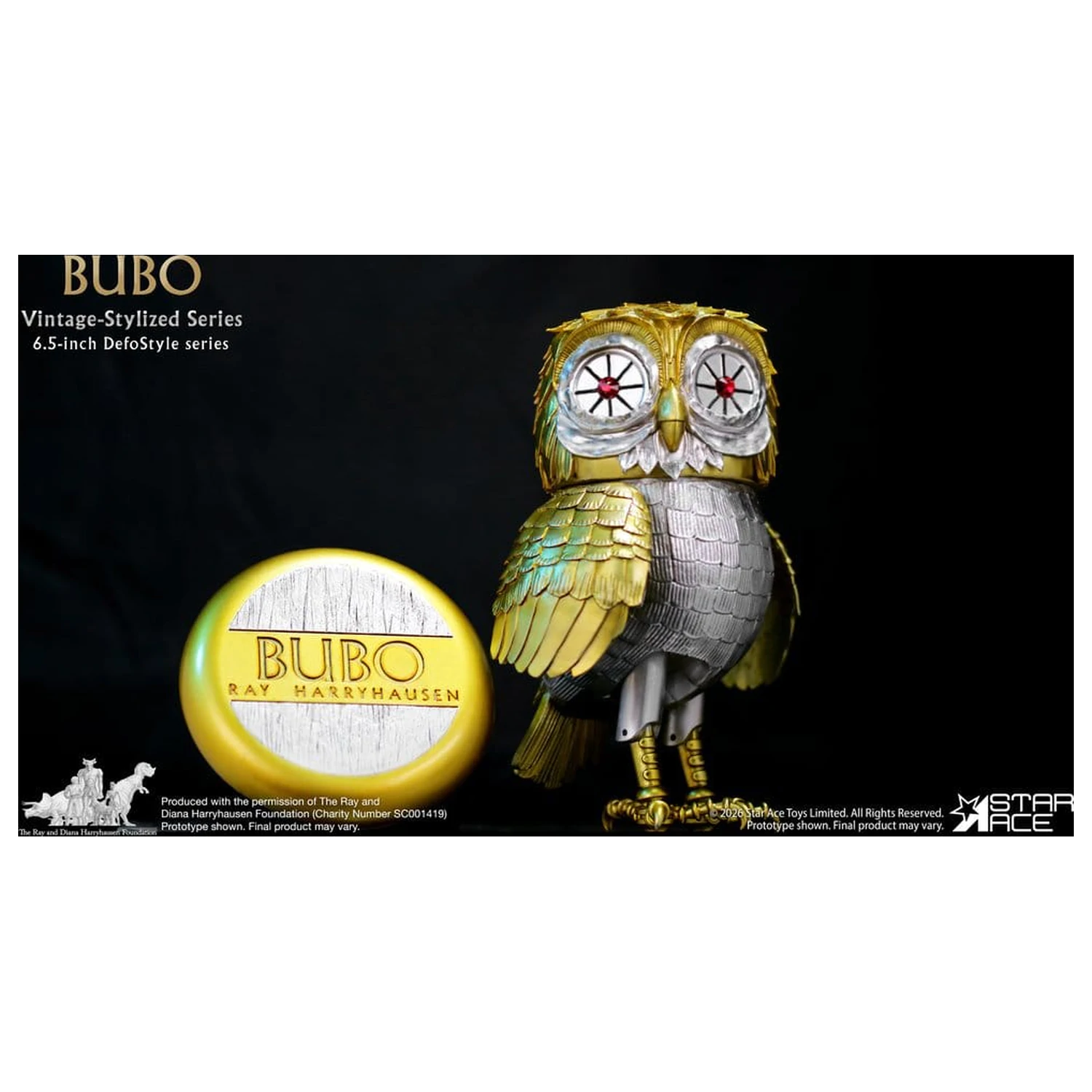 Ray Harryhausen Collection DefoStyle kip iz mehkega vinila Bubo 17 cm fotografija izdelka