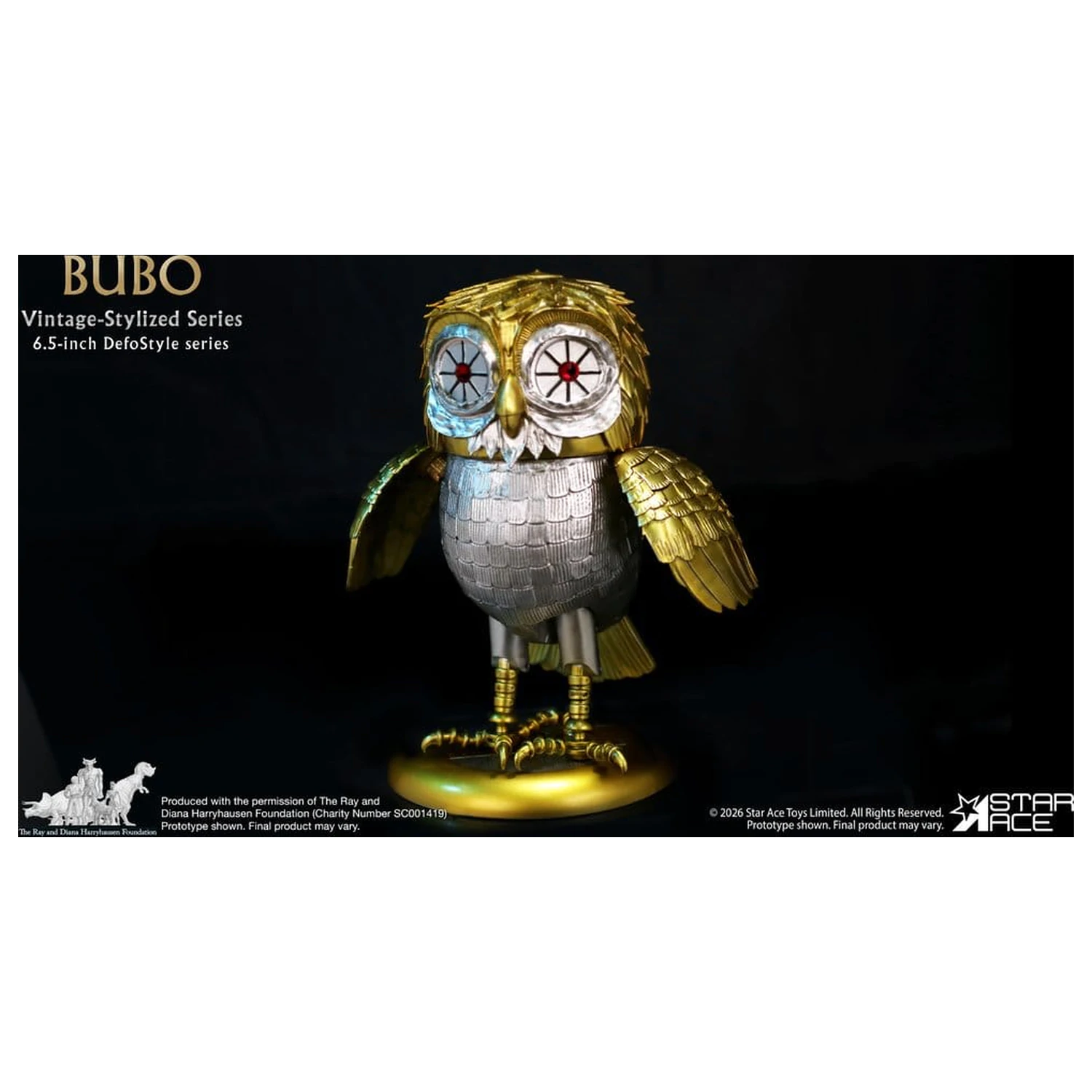 Ray Harryhausen Collection DefoStyle kip iz mehkega vinila Bubo 17 cm fotografija izdelka