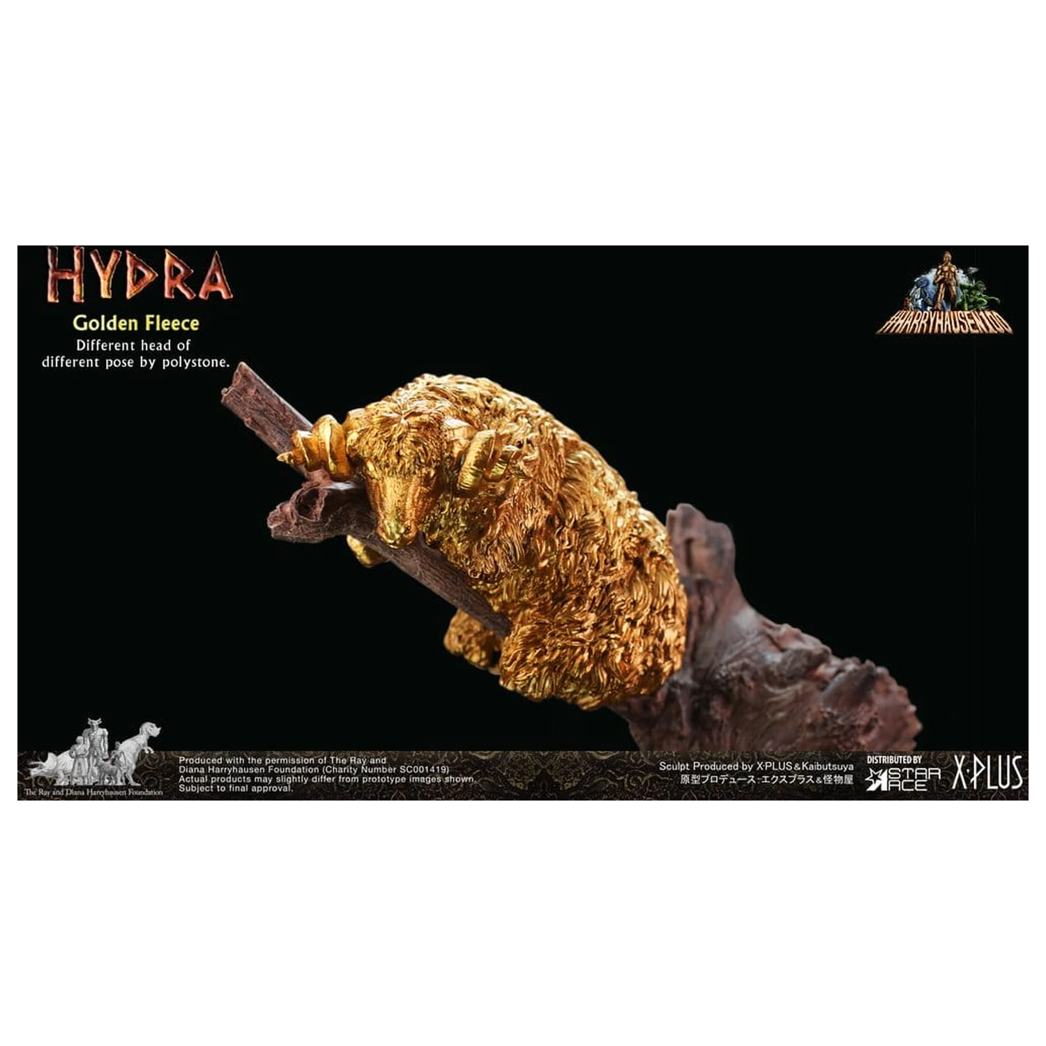Ray Harryhausen Porisana kip Zlato runo 18 cm fotografija izdelka