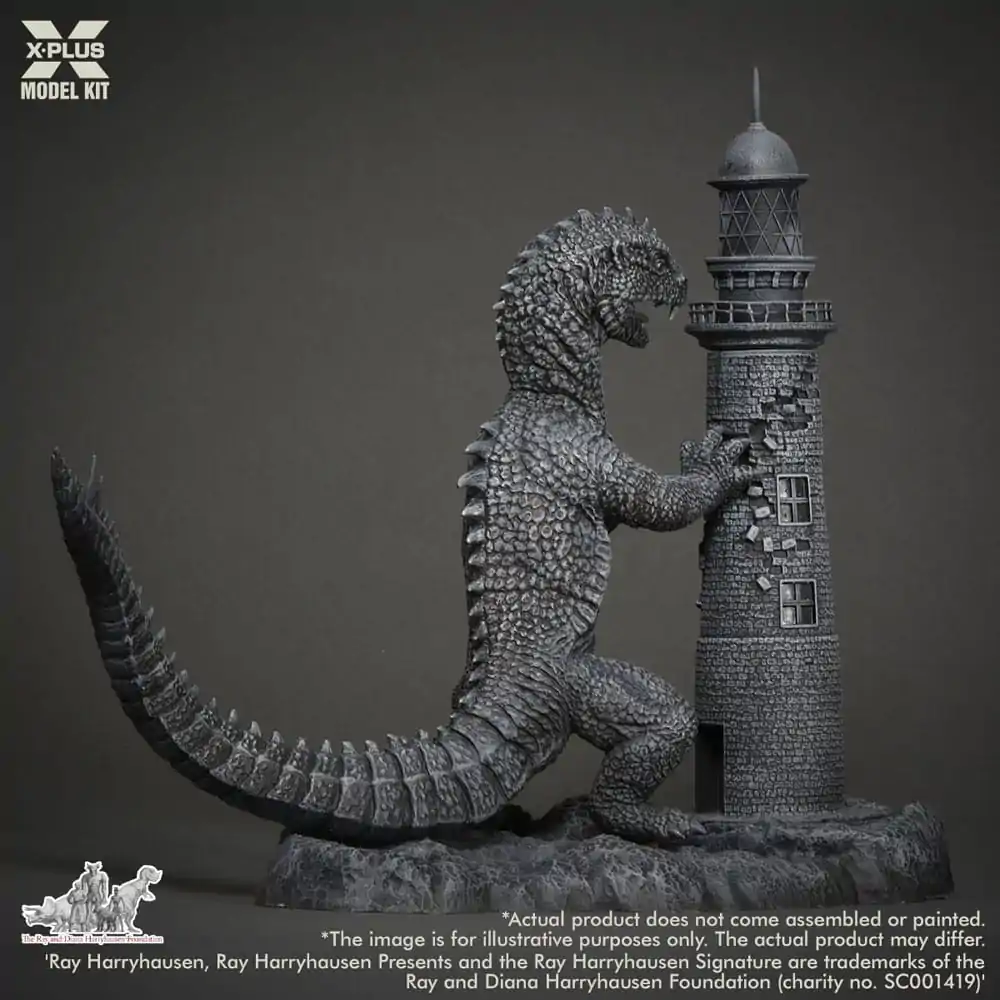 Plastični model komplet 1/72 Ray Harryhausen's Rhedosaurus 23 cm fotografija izdelka