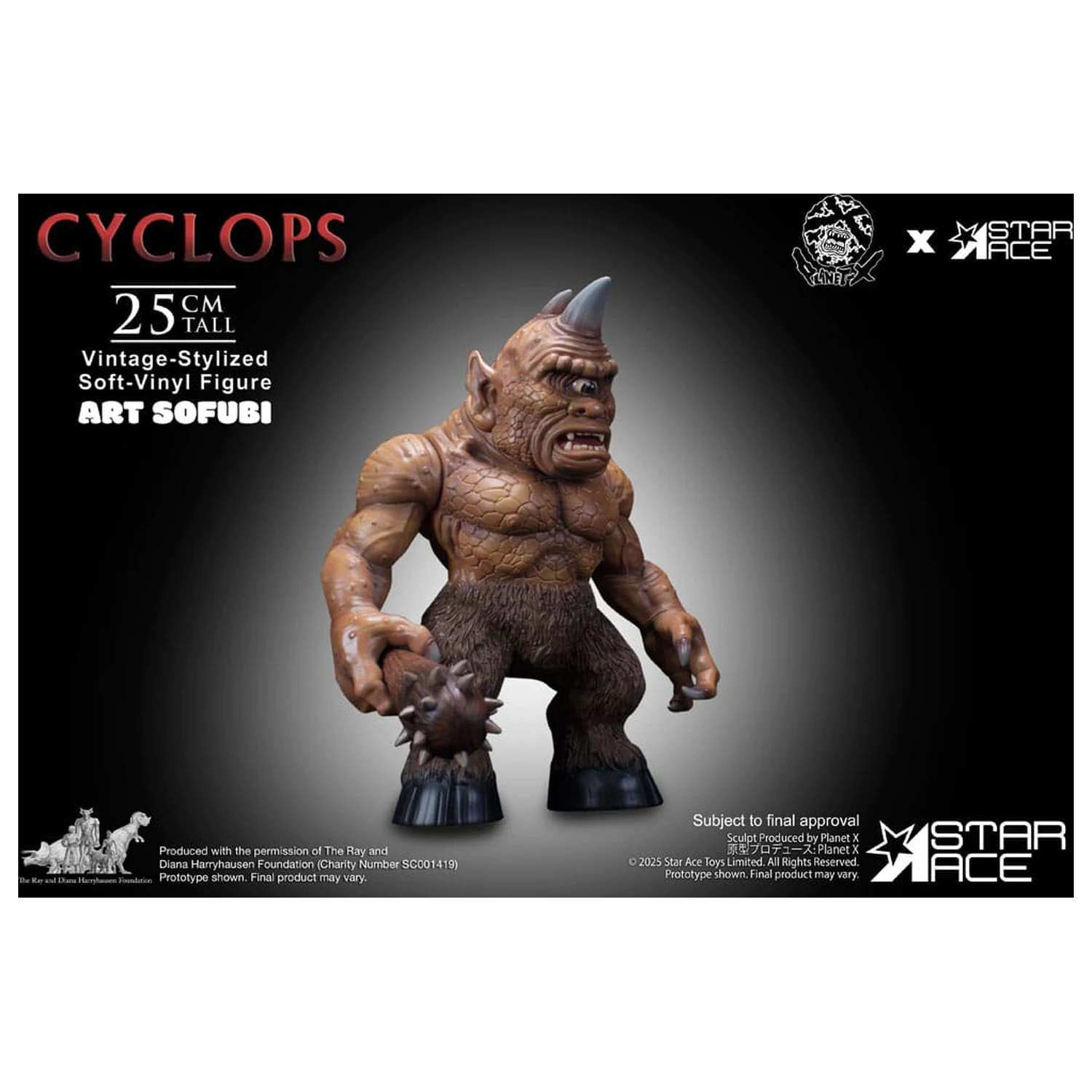 Ray Harryhausen mehka vinilna statua Cyclops (Vintage-Style) 25 cm fotografija izdelka