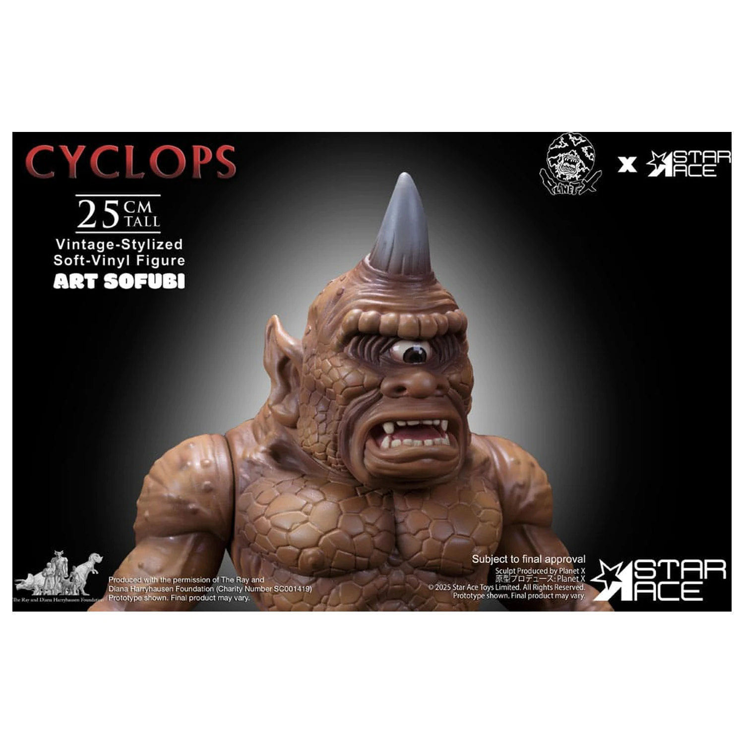 Ray Harryhausen mehka vinilna statua Cyclops (Vintage-Style) 25 cm fotografija izdelka