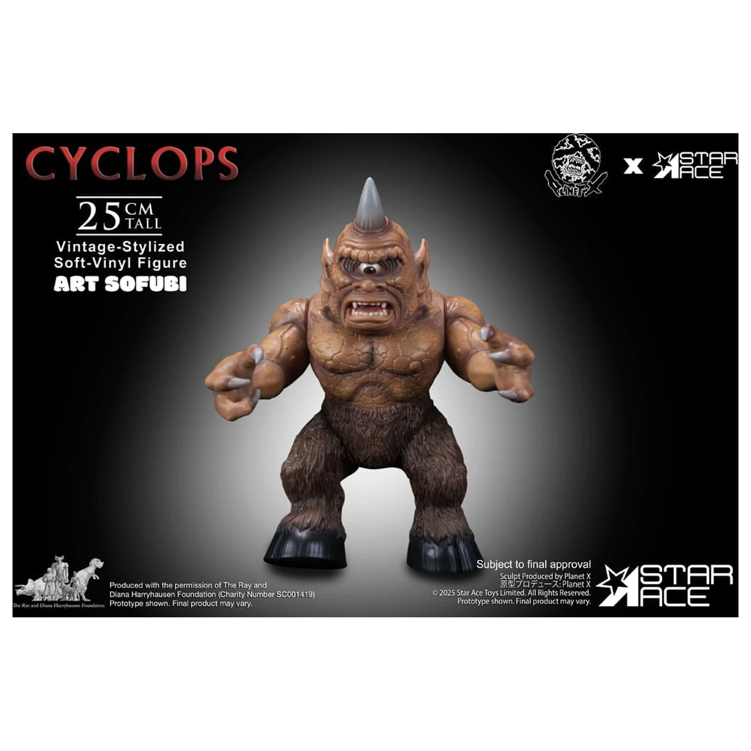 Ray Harryhausen mehka vinilna statua Cyclops (Vintage-Style) 25 cm fotografija izdelka
